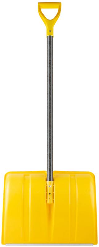 Лопата для уборки снега "Гардения Монблан" 500х375х1340мм стеклопластик. черенок; пластик. 68109