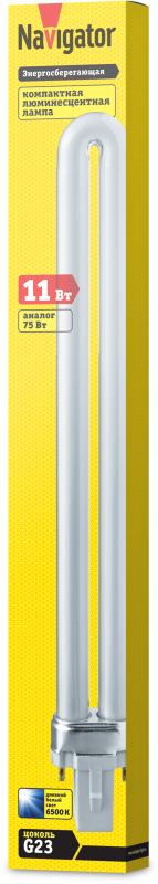 Лампа люминесцентная компакт. 94 074 NCL-PS-11-860-G23 Navigator 94074