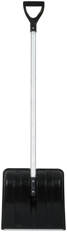 Лопата для уборки снега "SnowКРИСТАЛЛ" 365х380х1330мм алюм. черенок; пластик. 68102