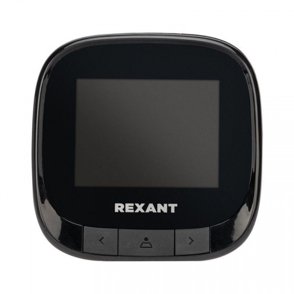 Видеоглазок дверной DV-111 с цветным LCD-дисплеем 2.4дюйм и функцией записи фото Rexant 45-1111