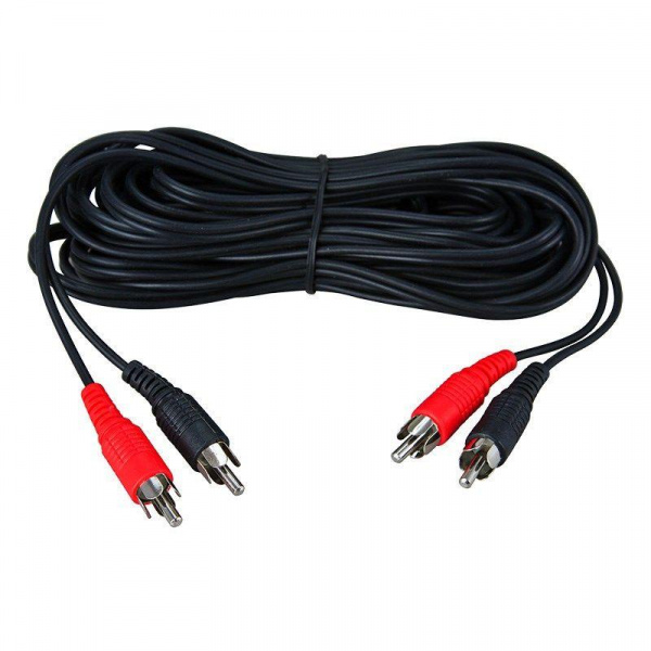 Шнур 2x2 RCA 10м Rexant 17-0108