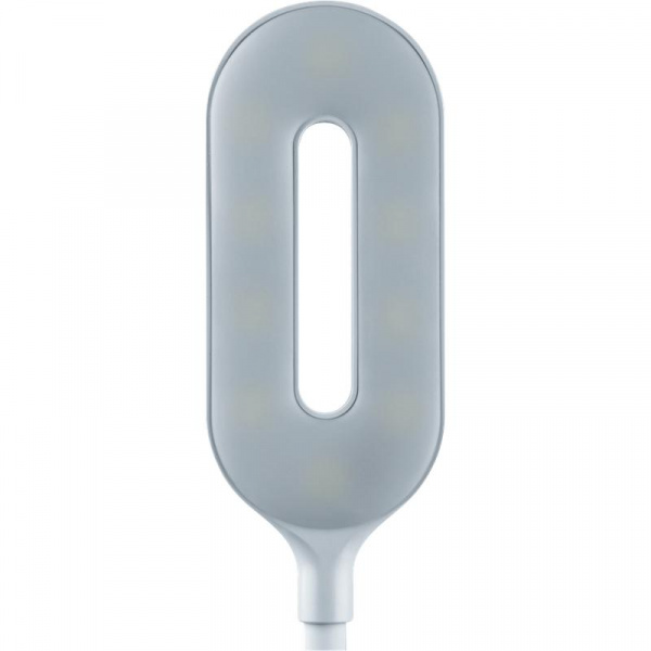 Светильник светодиодный 93 269 NDF-D037-10W-MK-WH-LED 10Вт 3000/4000/6000К 140лм настольный сенсор USB беспров. заряд. моб. устр. с подставкой для канц. на основании бел. NAVIGATOR 93269