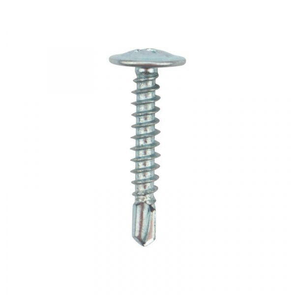 Саморез с прессшайбой ПШС сверло 4.2х25 (уп.200шт) Kranz KR-01-3362-005